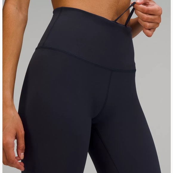 NWT LuLuLemon true navy wonder under high rise “28 inseam size 4 - Picture 4 of 8